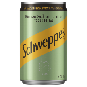 Água Tônica Schweppes Limão 220ml