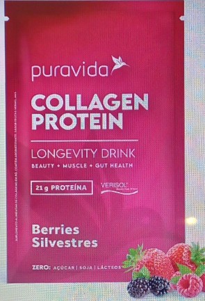 Suplemento Puravida Collagen Berries 450g