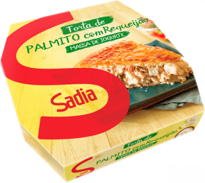 Torta de Palmito e Requeijão Sadia 500gr