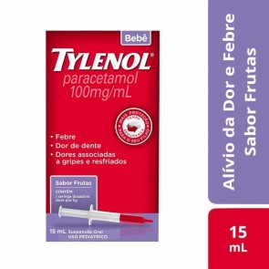 Analgésico Tylenol® Bebê Líquido 15ml