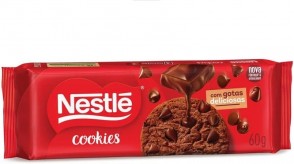 Cookies Nestlé Gotas Chocolate 60g