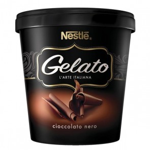 Sorvete Gelato Ciocolatto Nero Nestle 455ml
