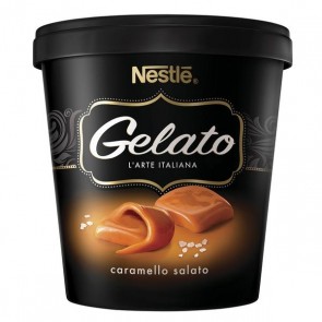 Sorvete Gelato Caramello Salato Nestle 455ml