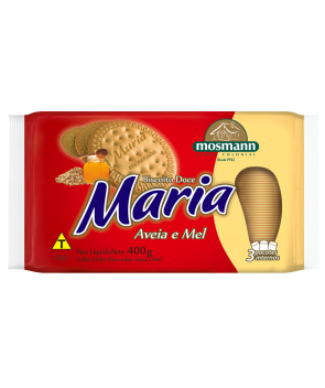 Biscoito Maria Mosmann Aveia e Mel 400g 