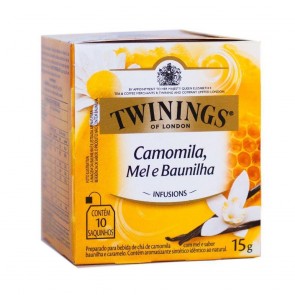 Chá Twinings Camomila, Mel e Baunilha 15g