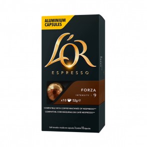 Cápsulas Café Lór Espresso Forza 10 und.