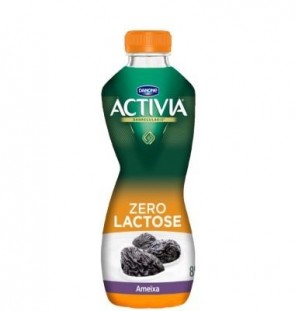 Iogurte Zero Lactose Ameixa Activia 850g