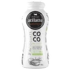 Iogurte Desnatado Coco Atilatte 180g