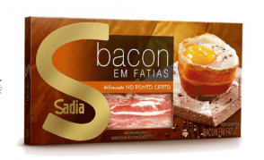 Bacon em Fatias Sadia 250g