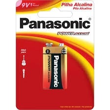 Pilha (Bateria) Alcalina Panasonic 9V