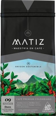 Café Matiz nº9 Premium Colombiano Torrado e Moído - 250g