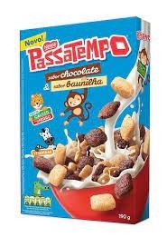 Cereal Passa Tempo Chocolate e Baunilha - 190g