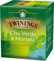 Chá Twinings Verde e Hortelâ 10 sachês