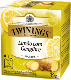Chá Limão Com Gengibre Twinings C/ 10 Saquinhos