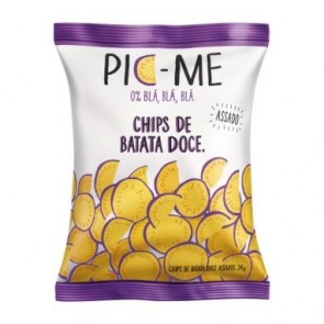 Chips Batata Doce Pic Me 34g 