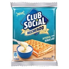 Biscoito Club Social Integral Recheado Requeijão 106g