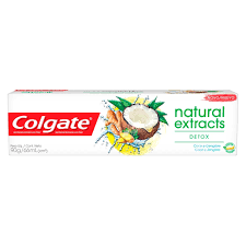 Creme Dental Natural Extracts Detox Colgate 90g