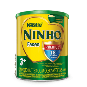 Composto Lácteo Ninho Fases 3+ Nestle 400g 