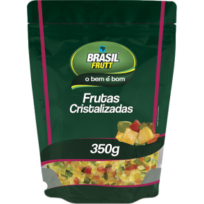 Frutas Cristalizadas Brasil Frutt 200g 