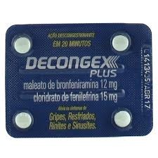 Decongex Plus com 4 Comprimidos