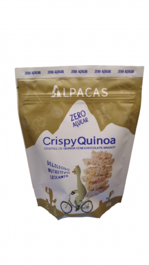 Crispy Quinoa Alpacas Choc Branco Z.AC  60gr
