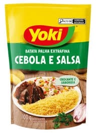 Batata Palha Cebola e Salsa Yoki 100g