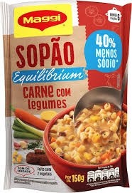Sopão Maggi Carne, Legumes e Macarrão Equilbrio 1500g
