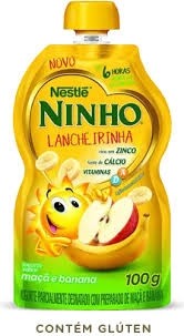 Iogurte Ninho Lancheirinha mac/Ban 100g