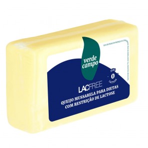Queijo Mussarela S/ Lactose Mini LacFree Verde Campo (Aprox. 500g)