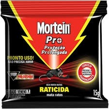 Raticida Mortein Pro Iscas 15g