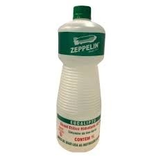 Álcool Líquido Zeppelin Ecobac 46% Eucalipto 1l
