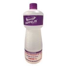 Álcool Líquido Zeppelin Ecobac 46% Lavanda 1l