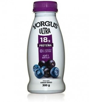 Iogurte Yorgus Ultra 18g Proteina Açai/Mirtilo 300g