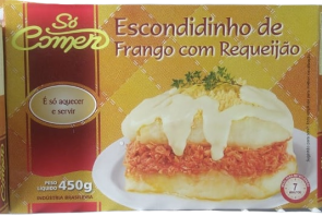 Escondidinho de Frango c/ Requeijão  Só Comer - 450g