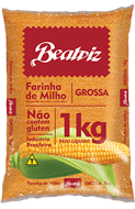 Farinha de Milho Grossa Beatriz Sem Glúten 1kg