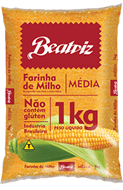 Farinha de Milho Media Beatriz Sem Glúten 1kg