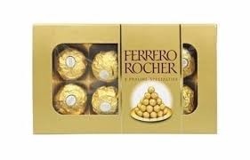 Bombom Ferrero Rocher Caixa c/ 8Unid. 100g