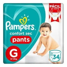 Fralda Pampers Pants G C/34