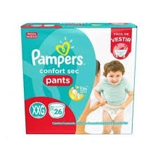Fralda Pampers Pants XXG C/26