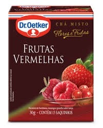 Chá Dr Oetker Frutas Vermelhas 15 Saquinhos
