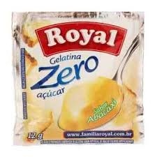 Pó para Gelatina Zero Açucar Royal Abacaxi 12 g