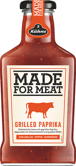 Molho Made for Meat Kuhne Grilled Paprika 375ml