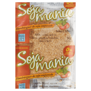 Hambúrguer Soja Salsa/Alho Soja Mania 56gr