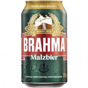 Cerveja Brahma Malzebier Lata 350ml 