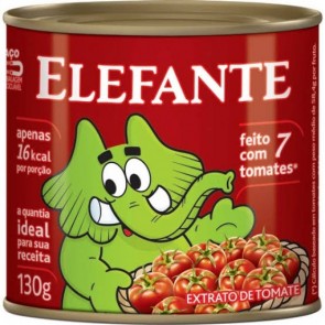 Extrato de tomate Elefante Lata 130g