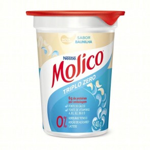 Iogurte Molico Baunilha Triplo Zero Pote 140g