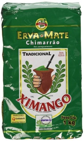 Erva Mate reserva especial Ximango Tradicional vacuo - 1kg