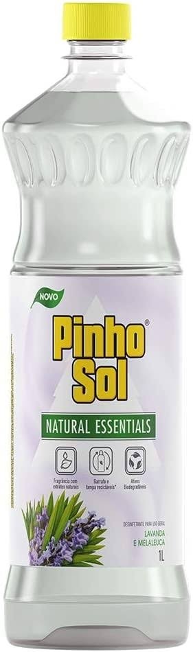 Desinfetante Pinho Sol Lavanda Natural Essentials 1L 