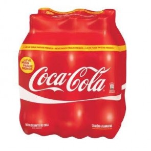 Coca-cola 600ml Pack c/ 6