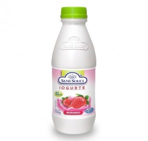 Iogurte Sans Souci Integral Morango 750g